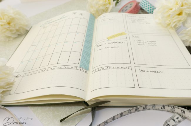 Bullet Journal for January